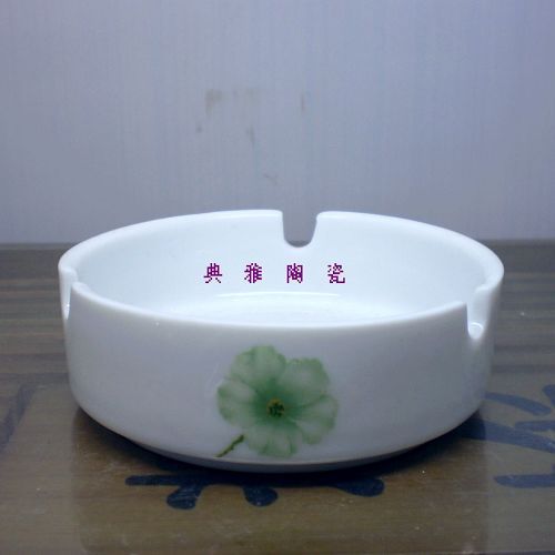 Jingdezhen Day with ceramic smoke cylinder glazed with green wave ashtray bayonet porcelain Smoke-Taobao