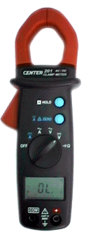 CENTER-201 Mini AC-DC Clamp Meter