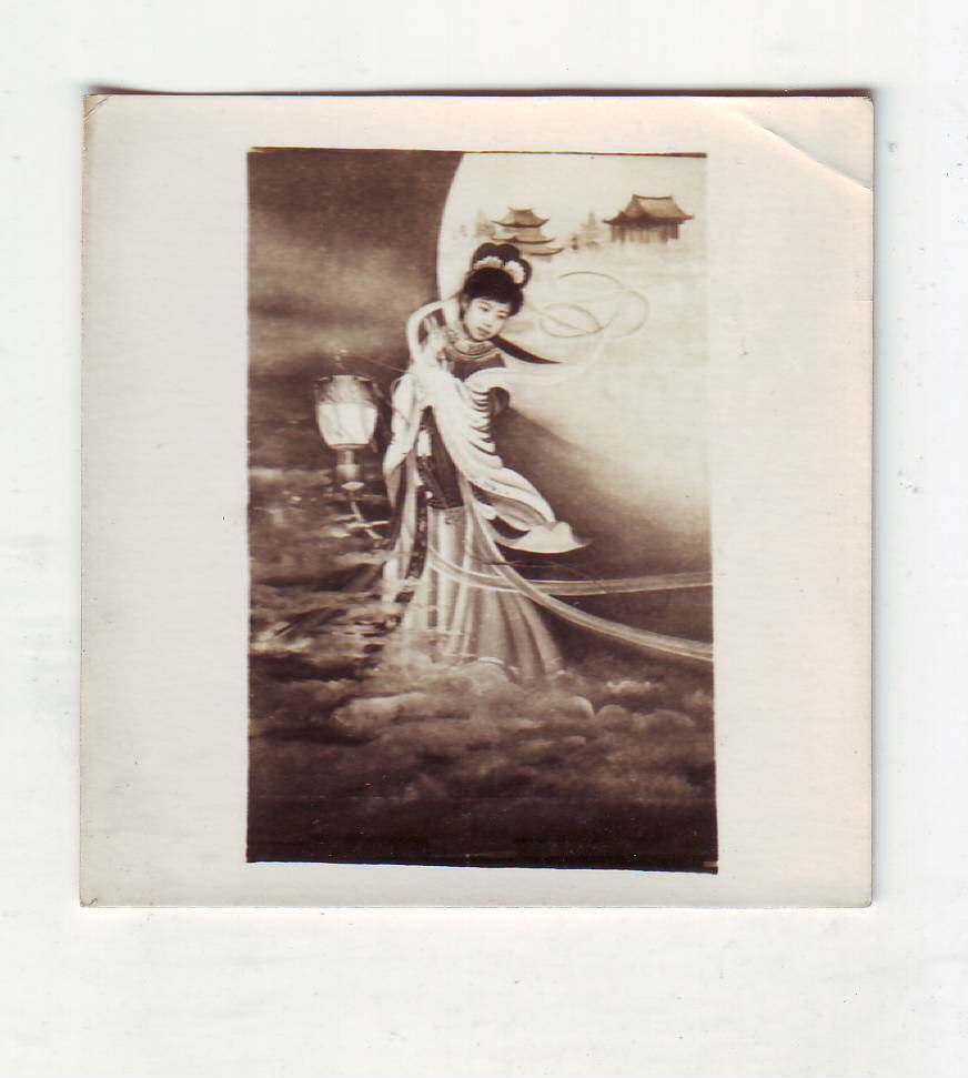 Old photos (Chang'e to the moon's specifications 6 * 6 cm)
