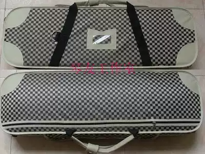 High-grade violin box v6 high-grade square box with lock hygrometer double-holding baby bag moisture-proof and pressure-proof 4 4 4