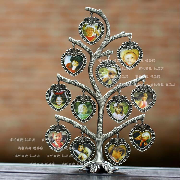 Photo Frame Romantic Wishing Tree Photo Frame Picture Frame/Memory Tree 12 Hanging Trees - Crazy Promotion