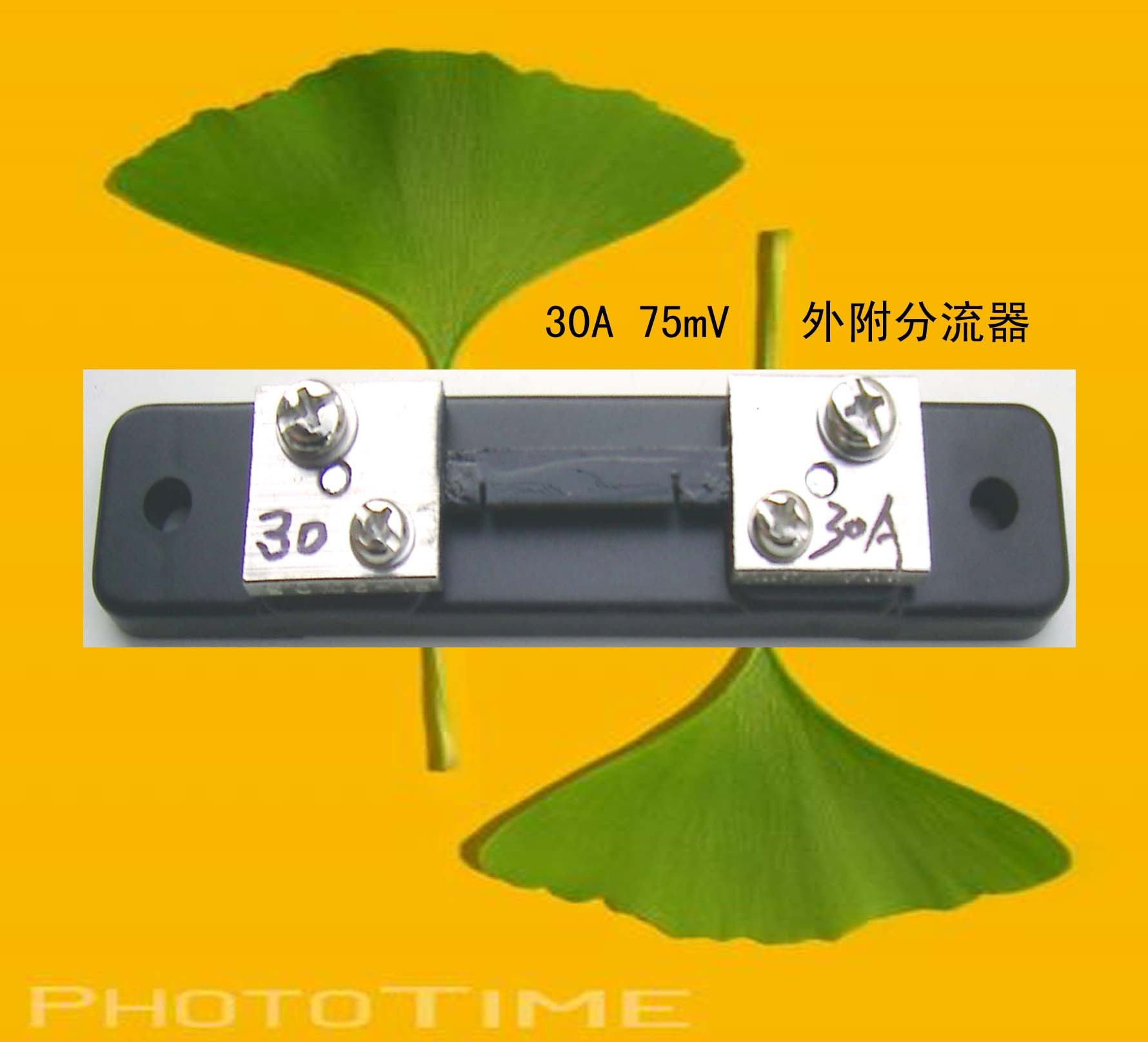 30A external shunt for ammeter