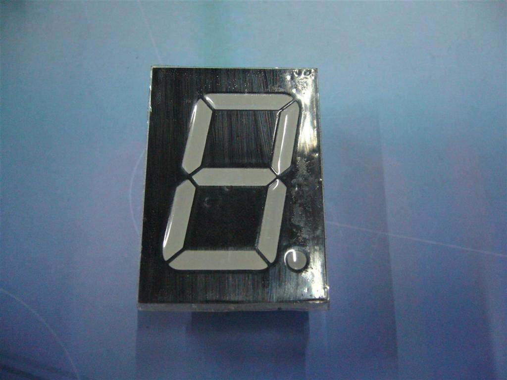 LED digital display module Digital module unit one 1 2 inch common yang LED glow tube module red