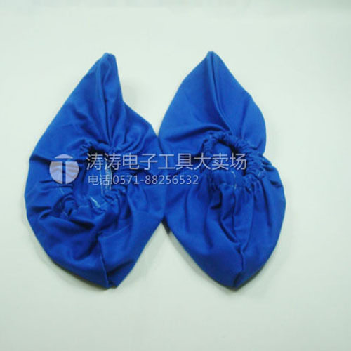 Cloth shoe cover dust-proof shoe cover deep blue shoe cover