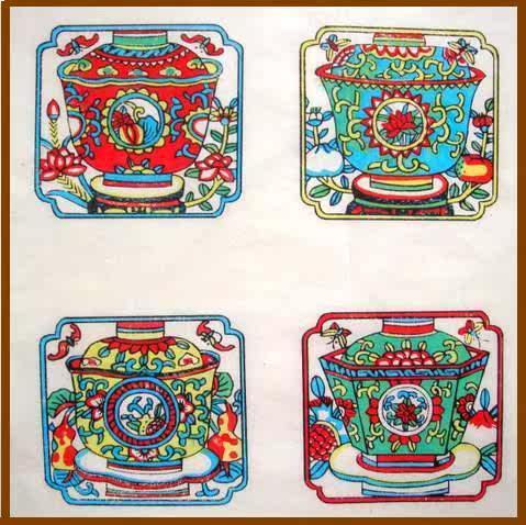 Martial Arts Year Paintings Wood Prints of the Year of the Year --- Window Flower 