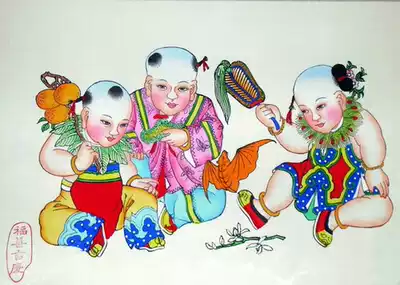 Yangliuqing New Year's painting 