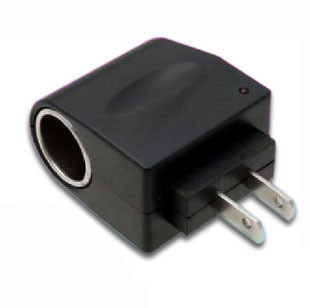 Household cigarette lighter socket 220V to 12V power converter Car small power electrical converter