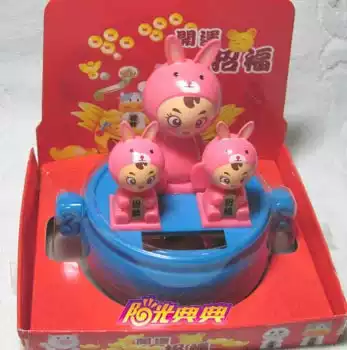 Solar Zodiac Rabbit Solar doll Solar Flower Solar doll