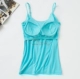 Modal với áo ngực yếm nữ không có vòng thép miễn phí bra cup one yoga thể thao đồ lót chạm đáy