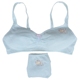 Không có bọt biển Không có vòng thép mỏng Cô gái thoáng khí Áo ngực Cotton Đồ lót học sinh trung học Đồ lót cotton thoải mái ao lot Áo ngực ren