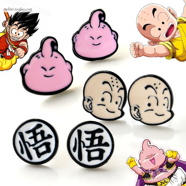 Dragon Ball ear needle ear ornaments Japanese cartoon peripheral Buou Kobayashi cosplay men and women personality cartoon Japan