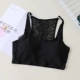 Mùa hè băng lụa đẹp trở lại ống hàng đầu dây đeo ngực cô gái chạm đáy áo vest đoạn ngắn áo ngực học sinh trung học đồ lót