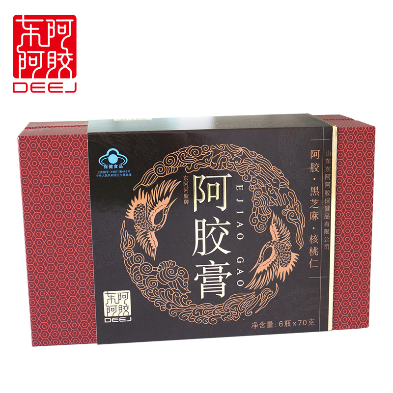 东阿阿胶牌阿胶膏 70g/瓶*6瓶/盒