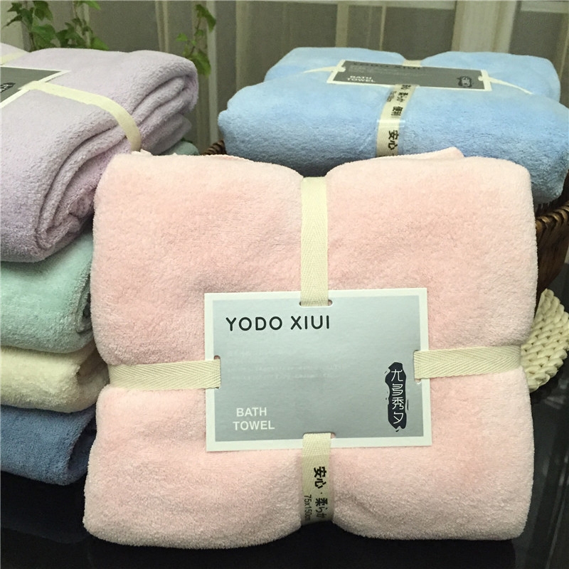 Yodo Xiui Japanese Large Bath Towel for Adults, Men and Women, Super Absorbent, Soft, Suitable for Newborns, Babies, and Children
