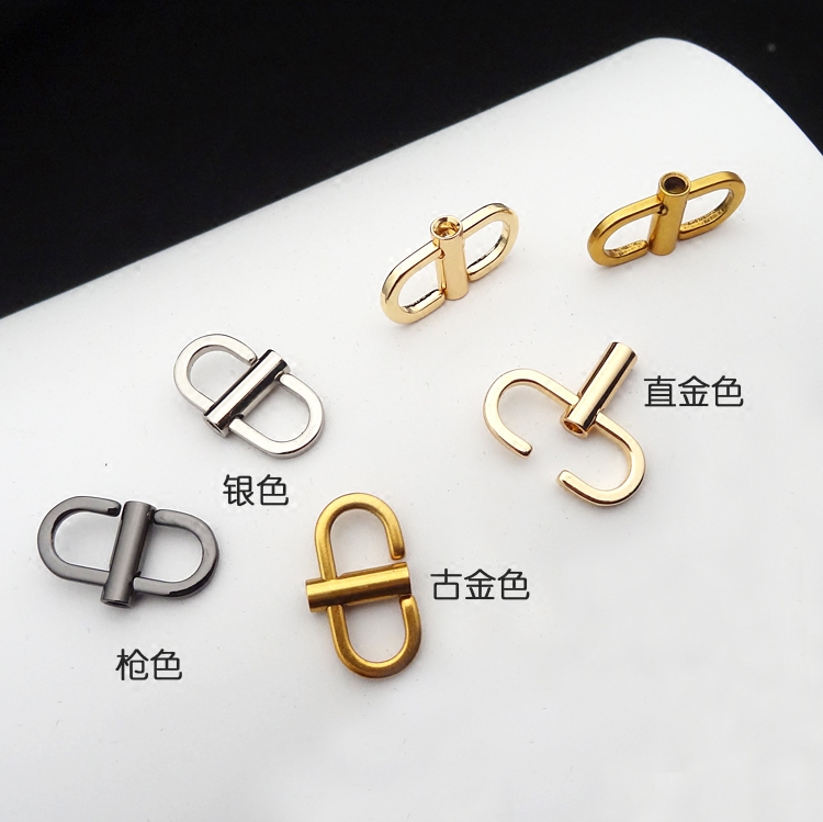 Small red book recommends metal chain bag belt adjustment Snap bag chain chain shortening buckle bag chain length adjustment