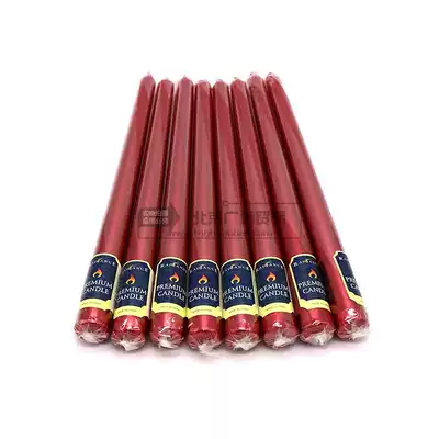 10 inch Red Candle Candle Candle Candle romantic wedding long pole emergency candle home lighting candle daily candle