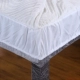 Beauty Quảng trường dệt bedspread thẩm mỹ viện làm đẹp với một màu Tencel denim tùy chỉnh massage chăn bedspread rắn - Trang bị tấm