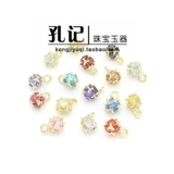 孔记 Медный цирконий, подвеска, инкрустация камня, аксессуары, аксессуар