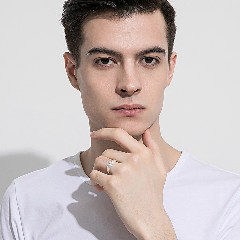 Bague mixte      en Argenterie - Ref 3087772 Image 4