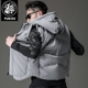 Gặp gỡ vest nam mùa thu đông phiên bản Hàn Quốc của xu hướng áo đẹp trai xuống cotton mùa đông ấm áp quần áo cotton nam giản dị - Dệt kim Vest áo len nam trung niên Dệt kim Vest