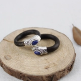 Кольцо, бирюзовая изогнутая трубка для влюбленных, этнический аксессуар, 5mm, этнический стиль