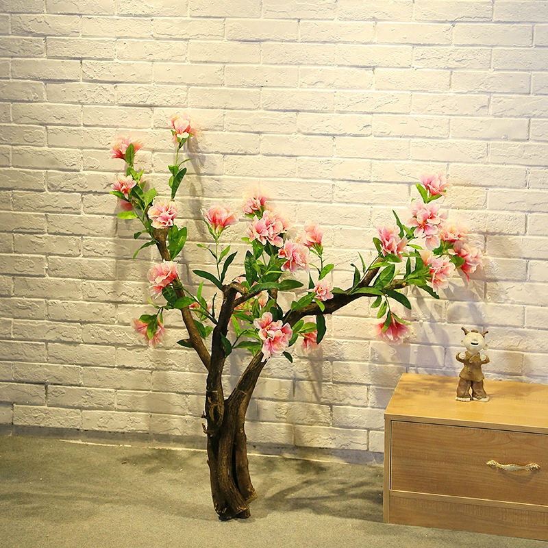 Jingdezhen up porcelain vase landing place sitting room restaurant villa decoration flower implement simulation tree flower arranging flowers