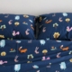 Khuya tấm đáy trống Critters rừng phim hoạt hình màu bông twill áp dụng gối tùy chỉnh dorm giường - Khăn trải giường ga trải giường chống thấm Khăn trải giường