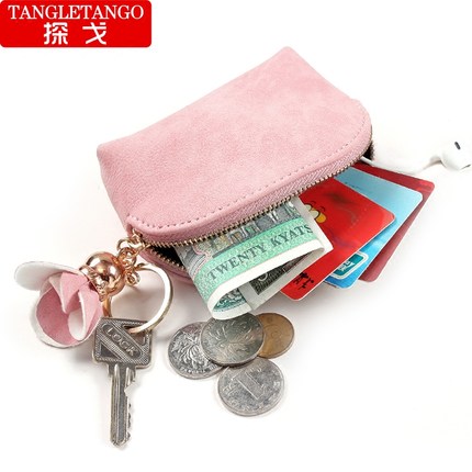 探戈小钱包女可爱学生零钱包袋日韩版小清新甜美迷你硬币包卡包