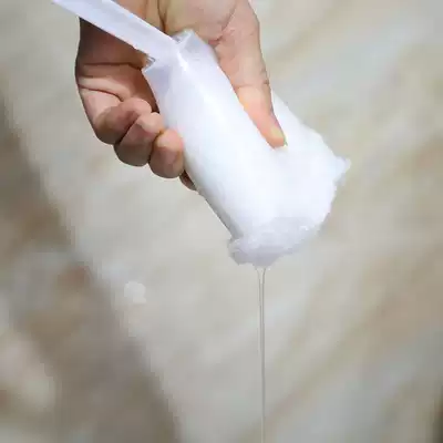 Brush long handle wash toilet brush no dead corner squeezing water cotton brush dressing room sitting stool soft wool cleaning brush toilet to dead corner