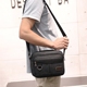Túi của nam giới mới vải vai túi thời trang retro vải túi messenger kinh doanh bình thường người đàn ông xách tay túi túi xách gucci Túi của con người