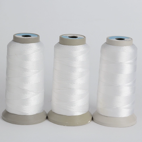 Бесплатная доставка жемчужного ожерелья 𫔀 специальная нить белого цвета, 6 нитей, 9 нитей, нить для бисера, ювелирные аксессуары ручной работы, плетеная веревка