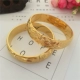 2017 mới cưới vòng tay rồng và phượng hoàng mạ vàng cát vàng vòng tay đám cưới rắn mô phỏng vòng tay trang sức cưới