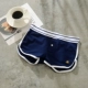 Thoải mái thoáng khí ong thêu Đồ lót nam cotton Quần nhà Boxer quần ngủ lỏng Một chiếc quần Luo