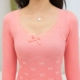 Bộ đồ lót nhiệt nữ body modal phần cotton mỏng quần áo mùa thu quần dài set đồ sinh viên dòng dưới quần