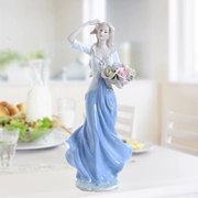 Nhà hiện đại đồ trang sức gốm thủ công tủ rượu hiển thị tủ đồ trang trí nữ phong cách châu Âu con số đám cưới trang trí phòng khách