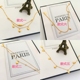 Vòng chân nữ mới Shajin phiên bản Hàn Quốc của vòng đeo tay tình yêu mạ vàng 24K đơn giản, vòng chân giả vàng không phai vòng đeo chân cho nữ Vòng chân