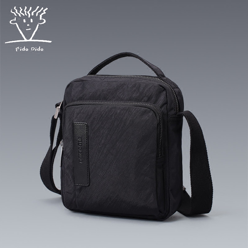 Fitall Dall 2022 new men's single shoulder diagonal satchel nylon bag Young upright waterproof oxford cloth handbag