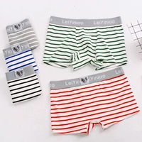 3 sọc sọc đồ lót nam cotton boxer tóm tắt cotton thoáng khí thời trang nam boxer tóm tắt đồ lót nam sip nam