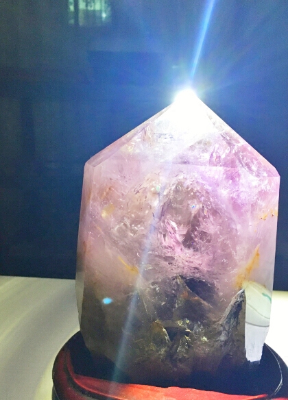 Already out(Back to that Time No 319) Lemuria Rainbow Amethyst Generator Natural