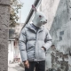 Rabbit Xiansen cotton nam rộng rãi áo khoác cotton mùa đông ngắn phần thanh niên thủy triều áo khoác thương hiệu Hàn Quốc quần áo cotton dày