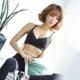 Bác jack sốc thu thập dây đeo vai mỏng qua áo ngực thể thao nữ mùa thu và mùa đông chạy yoga tập thể dục áo gym Đồ lót thể thao