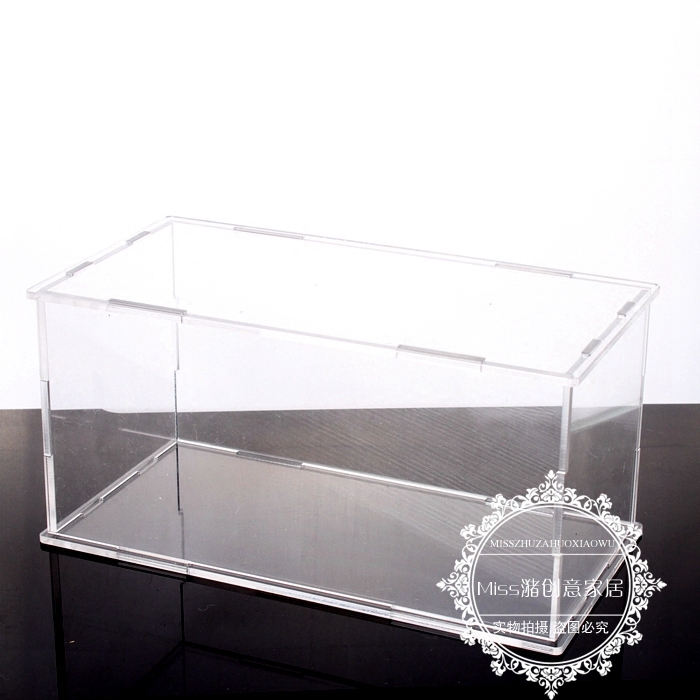 Removable transparent doll model doll jewelry Product display display finishing box display cabinet can be customized