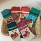 Quầy đặc biệt xác thực hơn so với mùa thu và mùa đông cotton không xương chải bông nam và nữ vớ trẻ em 8 tuổi và trên 20-22cm