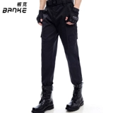 板克 Штаны, черная летняя униформа, рабочий комбинезон