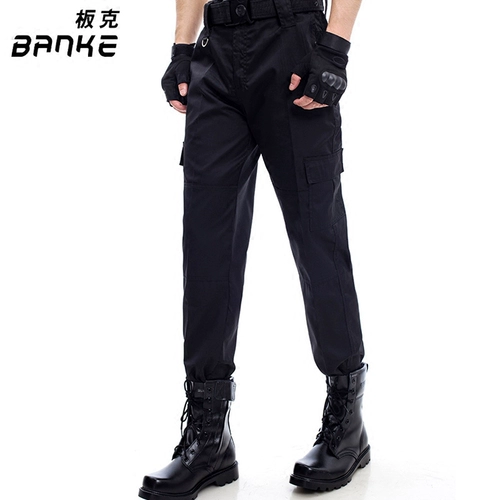 板克 Штаны, черная летняя униформа, рабочий комбинезон