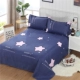 Chất liệu cotton dày ấm đơn dành cho sinh viên ký túc xá cotton 1,8 m đôi chăn đơn 2.0m da giường ga giường 1m8 x 2m Khăn trải giường