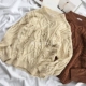 RENA Hàn Quốc mùa đông dày ấm áp retro khí chất nặng nề xoắn lỏng áo len mỏng mỏng hoang dã phụ nữ thời trang nữ cao cấp Áo len