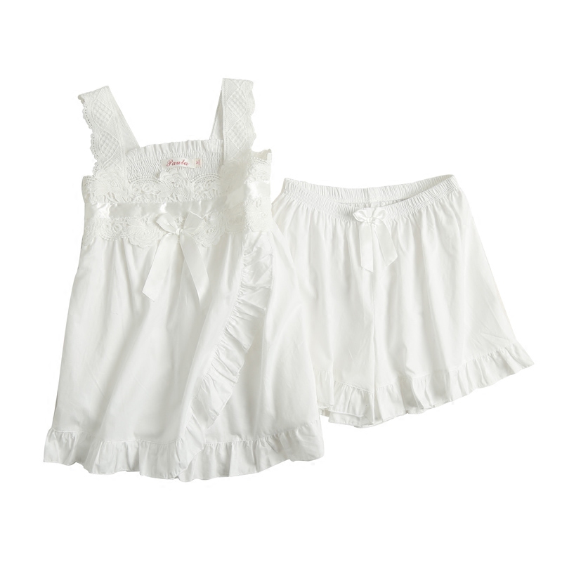 Pyjama pour femme en Coton à sling - Ref 2994715 Image 5