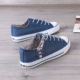 Mùa hè 2018 mới giày vải denim nữ học sinh giày đế bằng