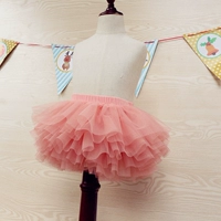 Юбка, детская летняя мини-юбка, в корейском стиле, 1-7 лет